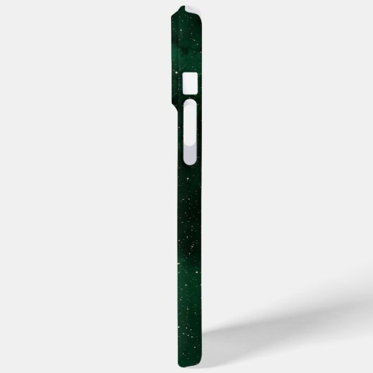 Smaragdgroene Galaxy-telefoonhoesje Case-Mate iPhone Case (Achterkant / Links)