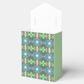 Smaragdgroene Getijde Kaleidoscoop Bedankdoosjes (Geopend)