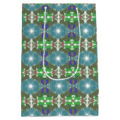 Smaragdgroene Getijde Kaleidoscoop Medium Cadeauzakje (Achterkant)