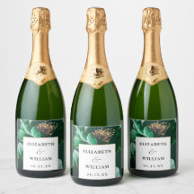 Smaragdgroene Gouden Bloemrijke Elegante Moderne T
