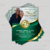 Smaragdgroene & Gouden Kerkjubileum Flyer