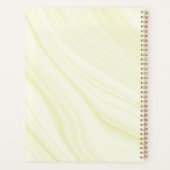 smaragdgroene goudmarmerbruiloft planner (Achterkant)