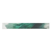Smaragdgroene Krullen Grosgrain Lint (Voorkant)