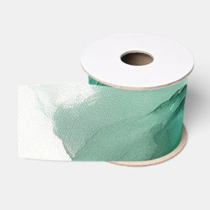 Smaragdgroene Krullen Grosgrain Lint