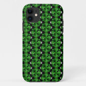 Smaragdgroene kunst Case-Mate iPhone case (Achterkant)