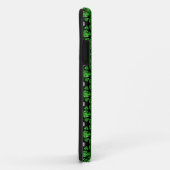 Smaragdgroene kunst Case-Mate iPhone case (Achterkant/rechts)