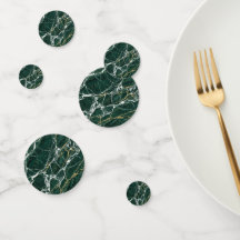 Smaragdgroene marmer elegante gouden aders trouw-
