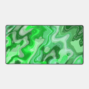 Smaragdgroene marmer textuur abstracte vloeibare v bureaumat