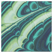 Smaragdgroene marmeren stroming stof (Close Up)