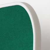 Smaragdgroene Minimaal Moderne Klassieke Naam Pickleball Paddle (Links Detail)