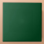 Smaragdgroene minimalistische effen kleur tegeltje<br><div class="desc">Maak een gewaagde uitspraak met de opvallende smaragdgroene kleur van deze minimalistische keramische tegels. Met hun rijke smaragdgroene smaragdkleur geven deze tegels elke ruimte energie en elegantie.</div>