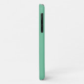Smaragdgroene Monogram Telefoonhoes Case-Mate iPhone Case (Achterkant/links)