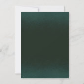 Smaragdgroene Mozaïek Torarol Reactiekaart Kaart (Achterkant)