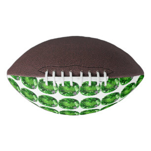 Smaragdgroene Patroon American Football