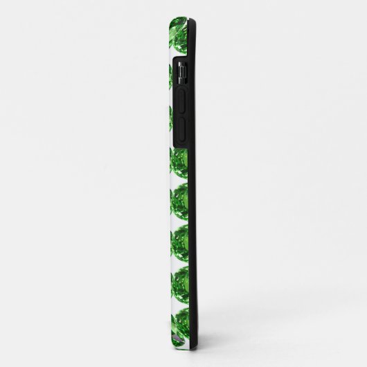 Smaragdgroene Patroon Case-Mate iPhone Case (Achterkant/links)