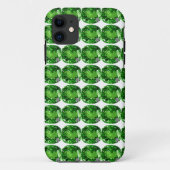 Smaragdgroene Patroon Case-Mate iPhone Case (Achterkant)