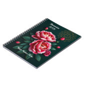 Smaragdgroene Ramadan Notitieboek (Linkerzijde)