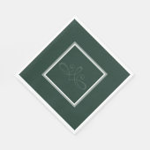 Smaragdgroene servetten (Hoek)