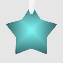 Smaragdgroene ster>Kerstdécoration Ornament