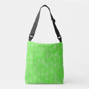 smaragdgroene stippen crossbody tas