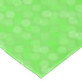 smaragdgroene stippen tafelkleed (Gekanteld)
