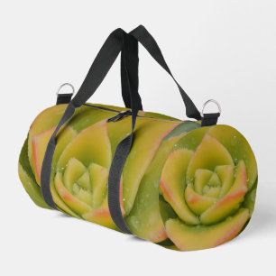 Smaragdgroene Succulent Reistas Creatieve Print Plunjezak