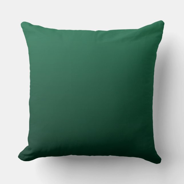 Smaragdgroene tinten  kussen (Voorkant)