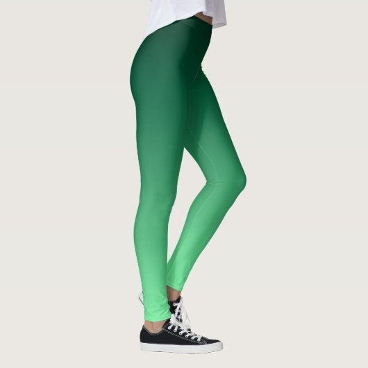 Smaragdgroene tinten leggings (Rechts)