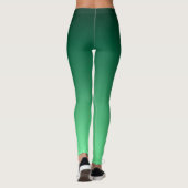 Smaragdgroene tinten leggings (Achterkant)