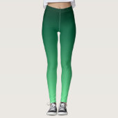 Smaragdgroene tinten leggings (Voorkant)