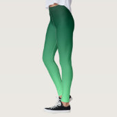 Smaragdgroene tinten leggings (Links)