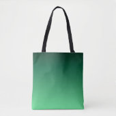 Smaragdgroene tinten tote bag (Voorkant)