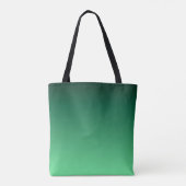 Smaragdgroene tinten tote bag (Achterkant)