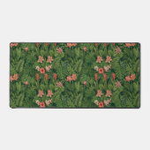 Smaragdgroene Tuinmuur- Tropische Maximalistische Bureaumat (Voorkant)