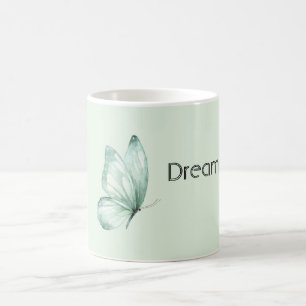 Smaragdgroene Vlinderdroom Koffiemok