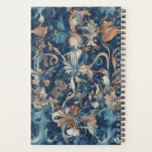 smaragdgroene weekblad als cadeau planner (Achterkant)