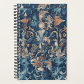 smaragdgroene weekblad als cadeau planner (Voorkant)