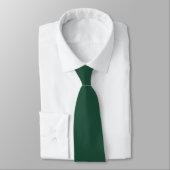 Smaragdgroene witte laurier monogram huwelijksnaam stropdas (Gebonden)