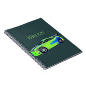 Smaragdloopvogel van de Groene Horizon Notitieboek (Rechterzijde)