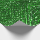 Smaragdmozaïektegels Cadeaupapier (Hoek)