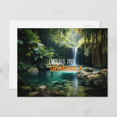 SMARAGDPOOL DOMINICA BRIEFKAART (Voorkant / Achterkant)