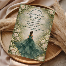 Smaragdtuin Roos Quinceañera