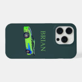 Smaragdwegloper van de Groene Horizon iPhone Hoesje (Achterkant horizontaal)