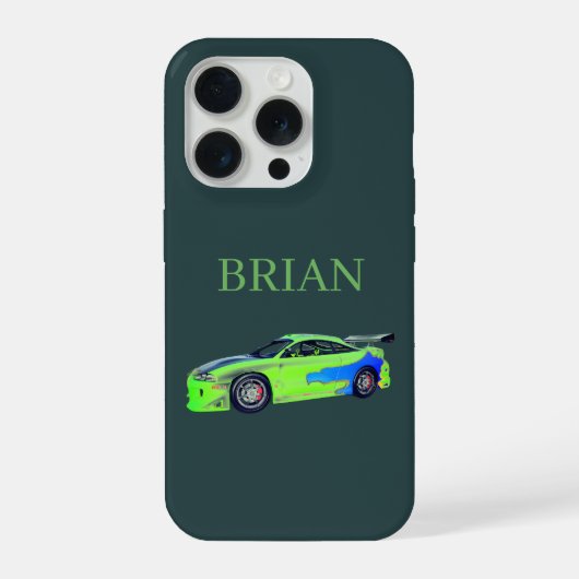 Smaragdwegloper van de Groene Horizon iPhone Hoesje (Achterkant)
