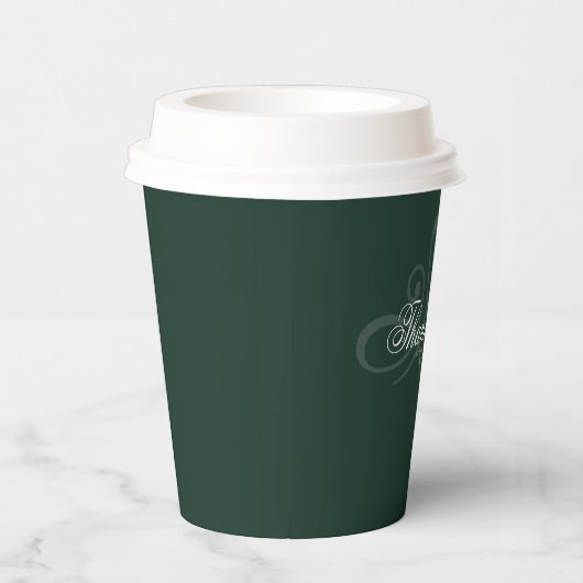 Smaragelkoppapierbekertjes Papieren Bekers (Rechts)