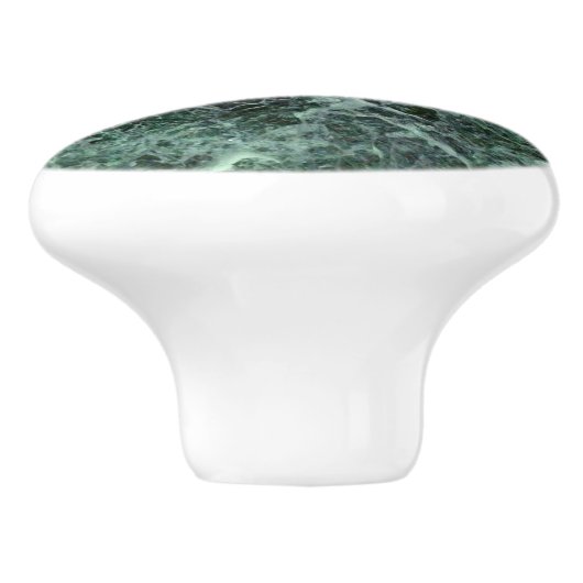 Smaragellade voor smaragden, deurknop keramische knop (Zijkant)