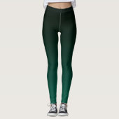 Smaraggroen Leggings (Voorkant)