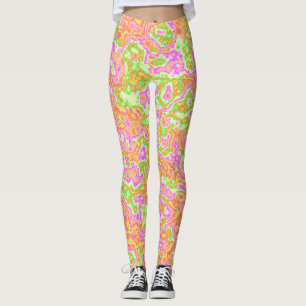 Smarmer van neonzuur leggings