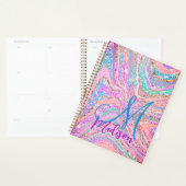 Smarmerkunst van de konijnenregenboogkunst planner (Display)