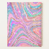 Smarmerkunst van de konijnenregenboogkunst planner (Achterkant)